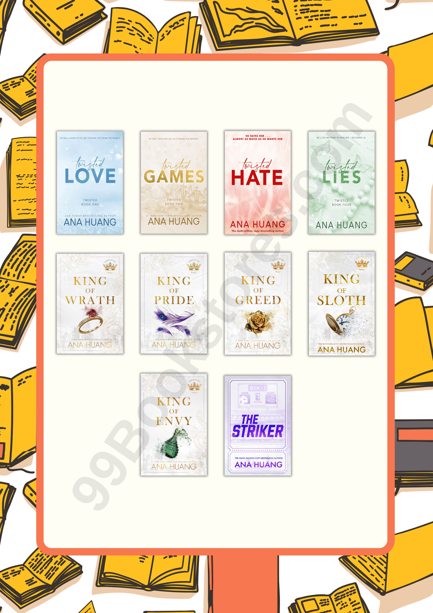 10 BOOKS ANA HUANG COMBO